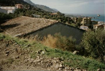 Rear of the Abbey, nearly
buried by Italian Telecom Development road.