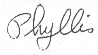 Phyllis 
signature
