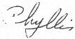 Phyllis 
signature